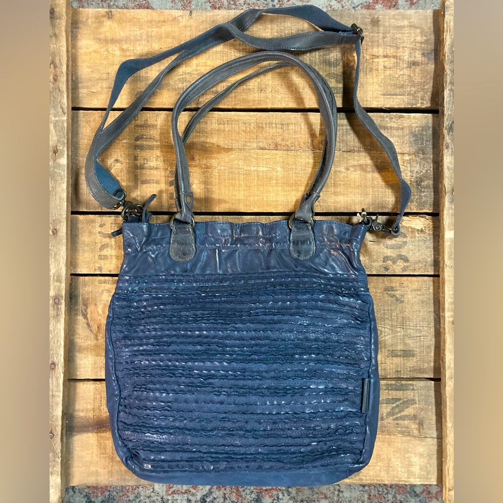 NIGHT BLUE AUNTS & UNCLES SHOULDER BAG
